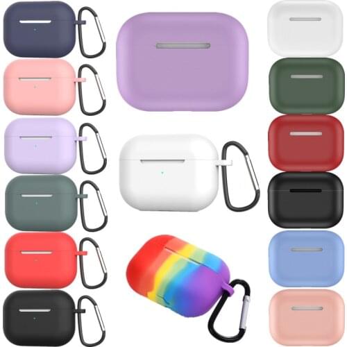 Silicone skin Case For Apple airpods 3 cover Wireless Bluetooth Earphone Protective Box for airpods pro 3 case Accessories