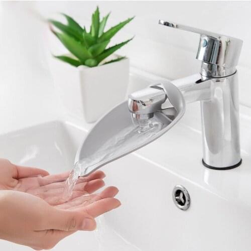 3-color Silicone Extension Faucet Auxiliary Device Childrens Hand Washing Device Kitchen Bathroom Sink Washing Device
