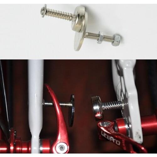 Folding Bike Front And Rear Wheel Pull In Magnet Bicycle Practicability Accessories
