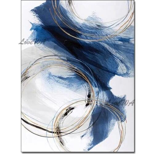 Newest Abstract Canvas Oil Painting Modern 100% Handmade Wall Decor Fine Art Hand Paintings Artwork For Living Room Decor