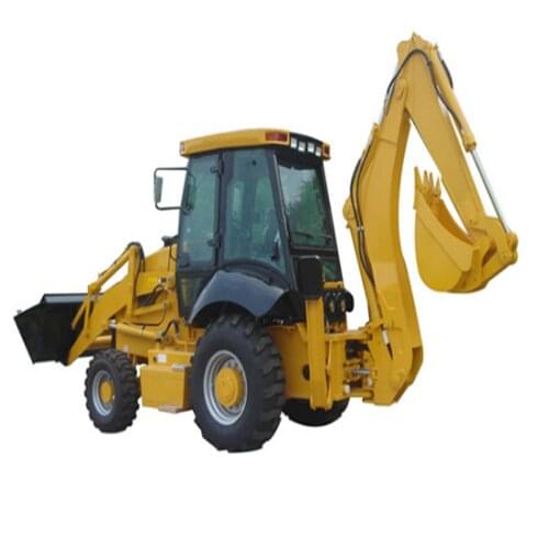 SY747 Stepless Speed Change Excavator Backhoe Loader Excavation Loading Bucket