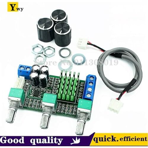 TPA3116D2 Digital Amplifier Board 2.0 Audio Dual Channel 2*80W High Power Bass Adjustable Board