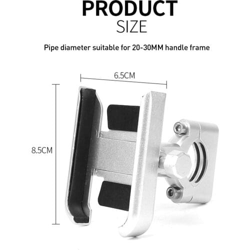 Bike Phone Holder Bicycle Mobile Cellphone Holder Motorcycle Suporte Celular For iPhone Samsung Xiaomi Gsm Houder