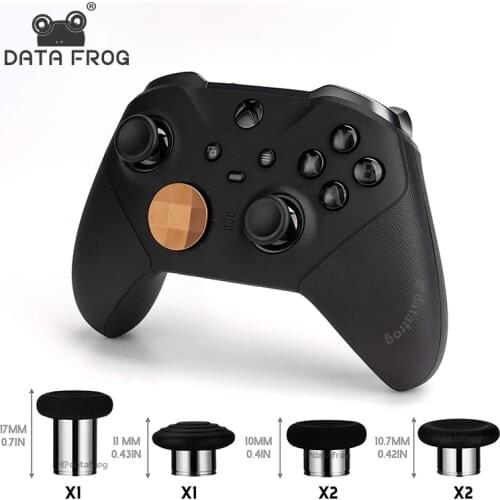 DATA FROG Gamepad Thumb Grips Replacement For Xbox One Elite 2 Series Metal Paddles For Xbox One Elite 2 Part Trigger Buttons