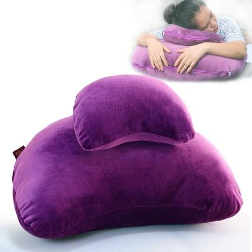 1Pcs Fashion 45x30x23cm Breathable comfort Nap artifact Nap pillow Office lay sleeping pillow Students nap pillow Hold pillow
