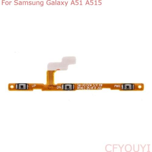 For Samsung Galaxy A51 A515 Power On Off and Volume Buttons Flex Cable Replacement Part