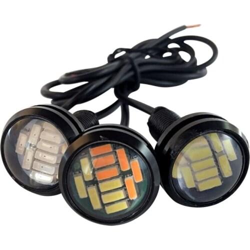 1Pc Motorcycle Hawk-eye Lamp LED Motorcycle Bulb Ghost-fire Lamp Modification Component Hawk Pedal