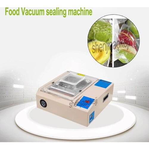 1PC Commercial Food Vacuum Sealing Machine Small Fruit Dry Goods Home Vacuum Packaging Machine Sealing Vacuum Machine 110/220V