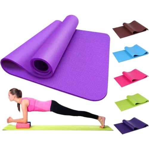 173*61CM Anti-slip Yoga Mat Thick Blanket Gymnastic Sport Health Lose Weight Fitness Exercise Pad Women Sport Yoga Mats Flooring