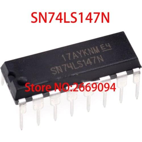 5pcs /10pcs /50pcs /100pcs /500pcs SN74LS147N 74LS147N 74LS147 DIP16 SN74LS147AN HD74LS147P 74LS147P new and original IC