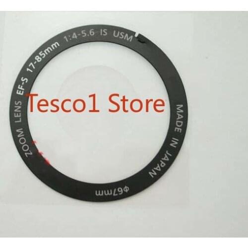 95% New For Canon 17-85mm Front Lens Name Ring Cover Original Teardown Replacement Part