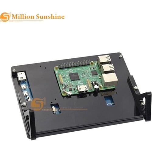 Raspberry Pi 3 Acrylic Support Holder Acrylic Case only for 7 inch Display Screen