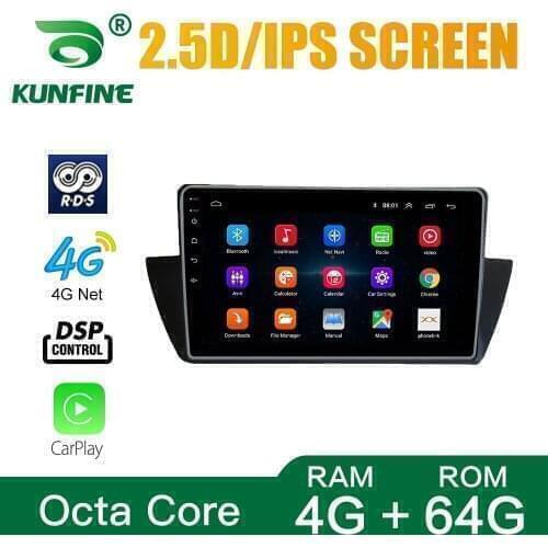 Car Radio For BMW X1 2010-2016 Android 10.0 Octa Core Car DVD GPS Navigation Player Deckless Car Stereo Device