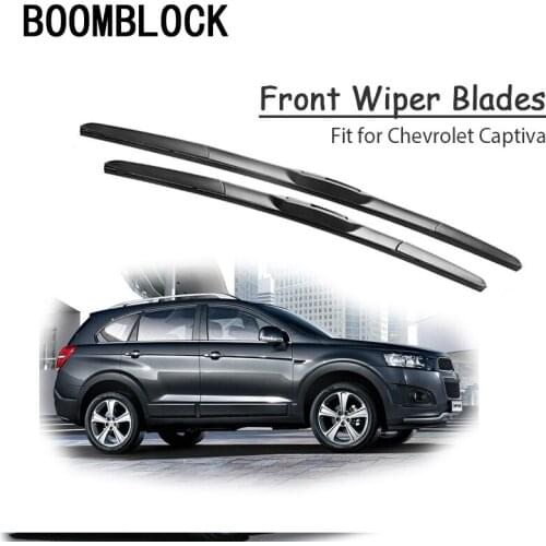 BOOMBLOCK 1 set Car Accessories Windscreen Wiper Blades Kit For Chevrolet Captiva 2015 2014 2013-2006