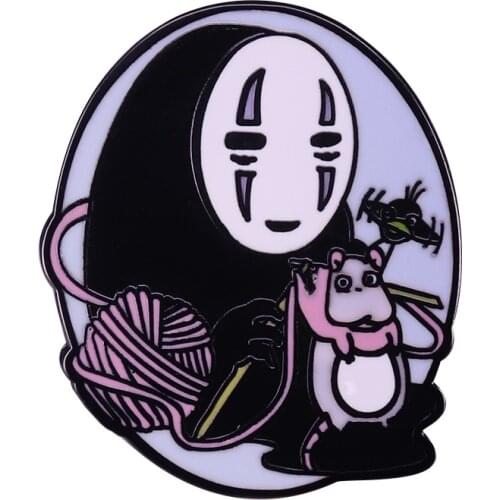 No face spirited away Lapel Pin