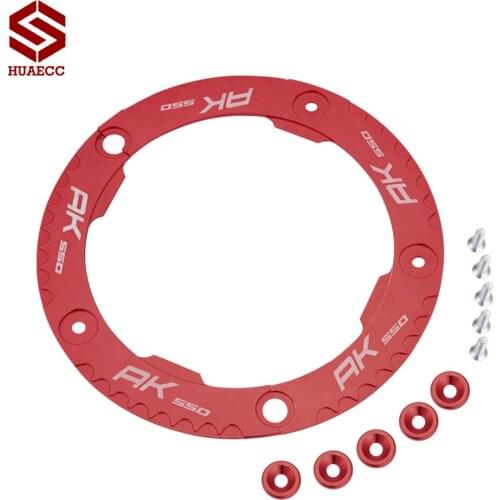CNC Aluminum Motorcycles Accessories Transmission Belt Pulley Cover for KYMCO AK 550 AK550 2017-2018