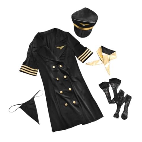 Coldker Erotic Costumes Of A Stewardess