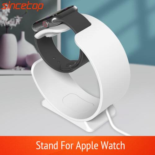 Charger Dock Station Stand For Apple Watch Series SE 6 5 4 3 44 40 42 38mm Charging Smart Watch Bracket Holder Watch Band Mount