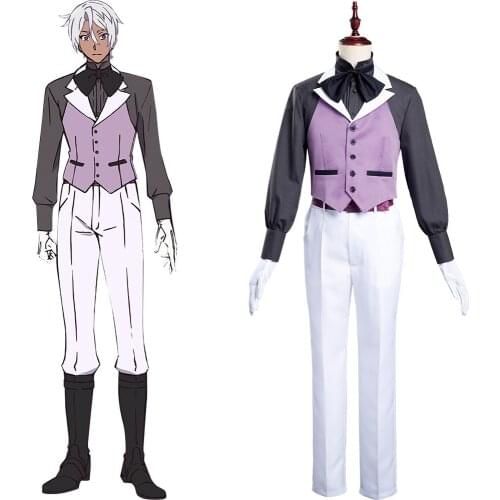 Anime The Case Study of Vanitas-Noe Archiviste Cosplay Costume Uniform Pants Outfits Halloween Carnival Suit