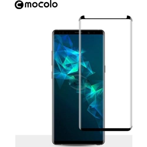 Mocolo for Samsung Note 9 Screen Protector S8 S9 Plus Curved Edge Slim 3D Tempered Glass for Samsung Note 8 Screen Protector