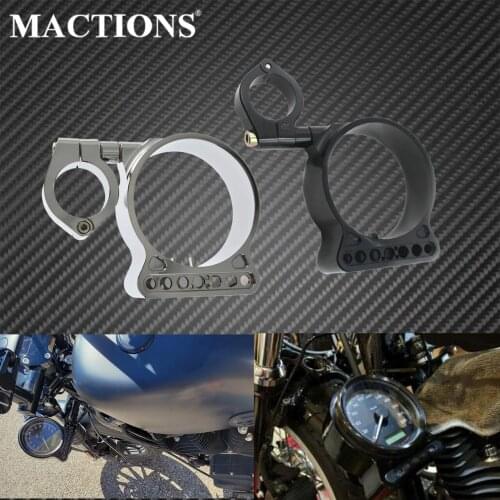 Motorcycle 39mm Speedometer Instrument Case Cover Housing Bracket For Harley Sportster XL 1200 883 72 48 Superlow