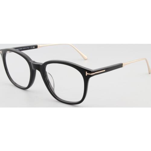 Fashion Round Women Glasses Frames 2021 Vintage Clear Lens Eyewear Men Optical Leopard Eyeglasses Frame TF5484 очки декоративные