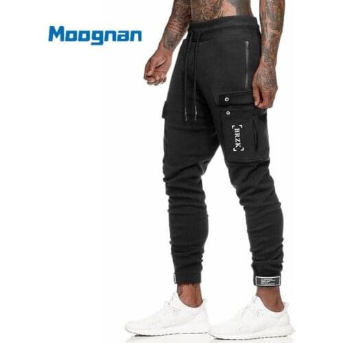 Jstong 2020 Men Gym Pants Training Pant Pocket Sportswear Joggers Sports Pants Men Running Swearing Pants Jogging Sweatpants