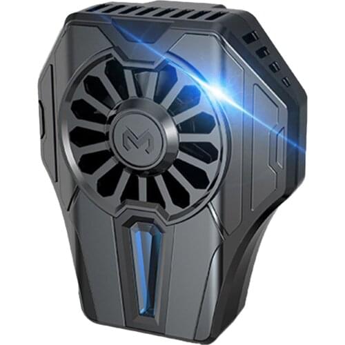 2021 New Mobile Phone Radiator Phone Cooling Fan Portable Phone Cooler Fast Cooling Fan For Cellphone