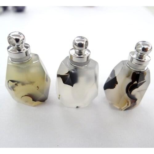 Wholesale Natural stone Quartz Crystal Turquoises tiger eye charms pendant for diy Jewelry making necklace Accessories3PCS A13