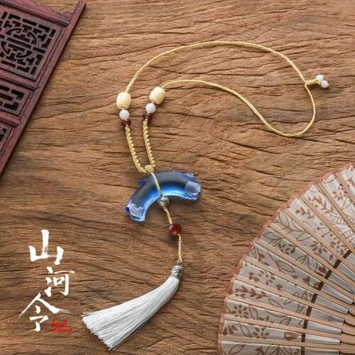 WORD OF HONOR Original Shan He Ling Wen Kexing Zhou Zishu Liuli Jia Waist Pendant Accessories Cosplay Prop Sa YY