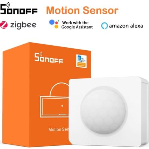 SONOFF SNZB-03 Zigbee PIR Motion Sensor Detector Smart Remote Control Via eWeLink ZBBridge Required Work With Alexa Google Home