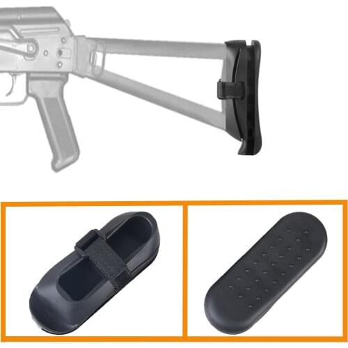 Tactical Airsoft Shockproof Rubber AK Stock Pad For Paintball Shooting Hunting Military Rifle AK47 Recoil Buffer Butt Stock