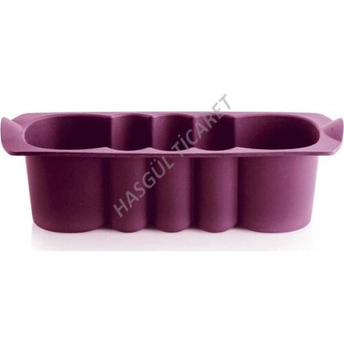 Tupperware SILICONE CAKE MOLD COOKING BOWL RECTANGULAR HSGL