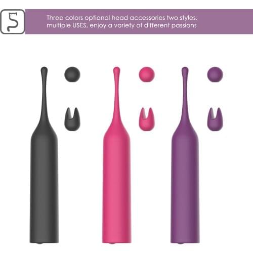USB charging G point vibration female high frequency honey bean massage AV stick Adult products wholesale