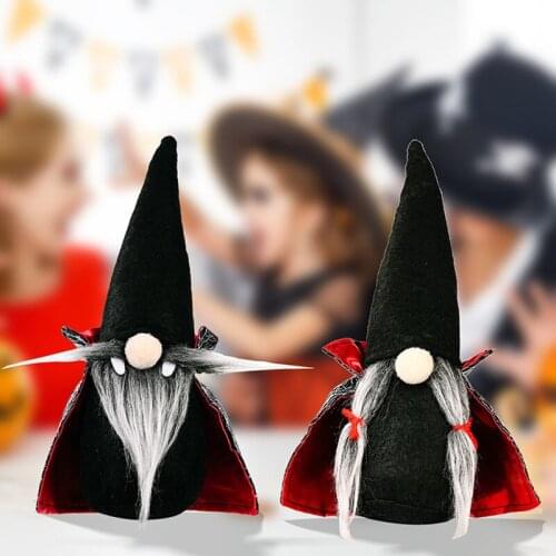 Terror Vampire Faceless Doll Vampire Gnome Halloween Party Decor Theme 2021 Halloween Decorations for Home Event Doll Pendant