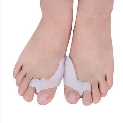 Big Toe Straightener Thumb Valgus Protector Silicone Gel Foot Fingers Toe Separator Bunion Adjuster Feet Pads Relief Foot Pain