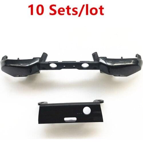 10 sets For Xbox One Slim Controller Black Bumpers Triggers LB RB On/off Buttons For X-box Slim LBRB Repair Part Replacement
