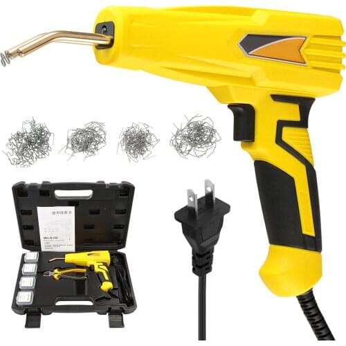 100W Handy Plastics Welders Garage Tools Hot Staplers Machine Staple PVC Repairing Machine Car Bumper Repairing Welding Tool