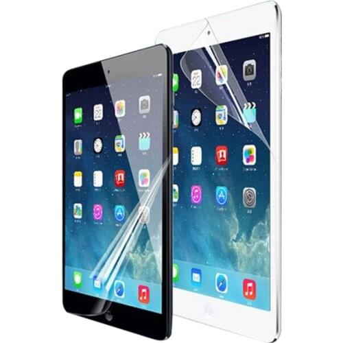 2pcs Tablet Soft Clear Screen Protector For Apple iPad 6 Air 2 Screen Guard Protective Front LCD Film For iPad Air 1 Ipad 5 6