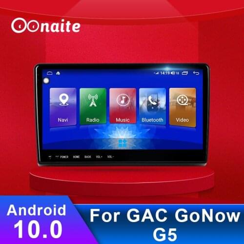 Oonaite 9 inch Android 10 car Multimedia Video Player BT GPS Navigation HD Audio Video DVD For Geo G5