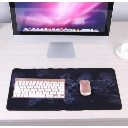 Large Mouse Pad Convenient Practical User-friendly Design World Map Gamer Big Mouse Mat Gaming Mouse Pad Computer Mousepad