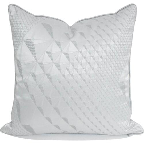 Luxury Gray Cushion Cover 45x45cm 50x50cm Home Decor Sofa Pillow Cover Home Pillow Case Home Decor Design Throw Cushion Cover