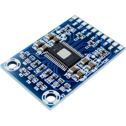DC 12V-24V 2x50W Dual Channel Mini Digital Amplifier D Class 50W+50W TPA3116D2 XH-M562 Amplifier 50W Power Amplifier Board