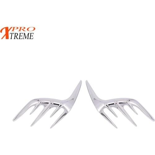 Chrome Motorcycle Passenger Speake Pair Rear Speaker Outer Trim case For Honda Goldwing GL1800 gl-1800 2006-2015 2007 2009 2013