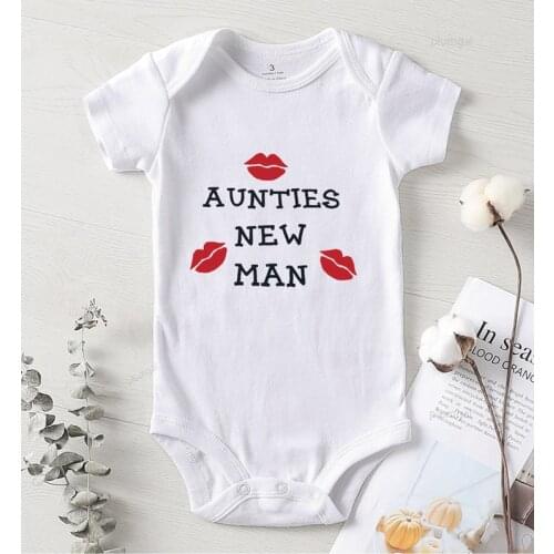 Romper for Toddler Aunties Printed New Born Baby Boy Clothes Set Winter Girl Infant Items One Piece Jumpsuit Newborns Rompers