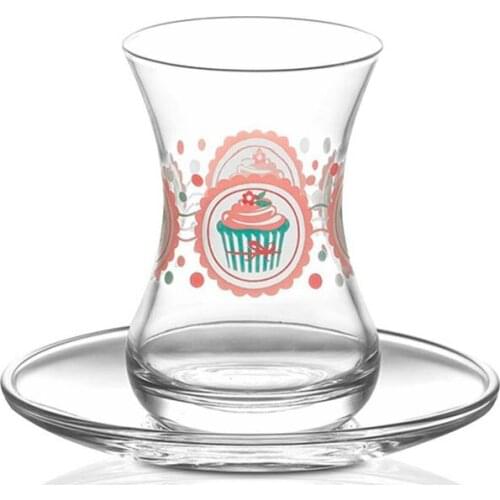 Lava 12 Piece Cup Cake Tea Set