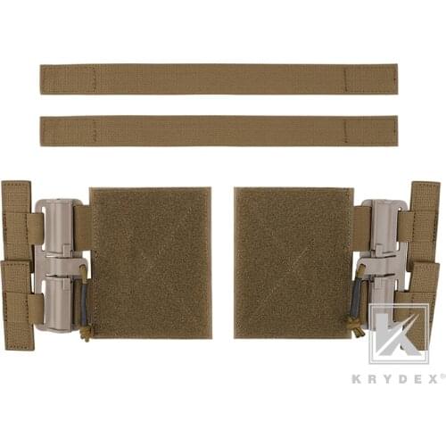 KRYDEX Quick Release MOLLE Assembly Set For JPC CPC NCPC 6094 Armor Vest Universal Tactical Quick Removal Buckle Connector CB
