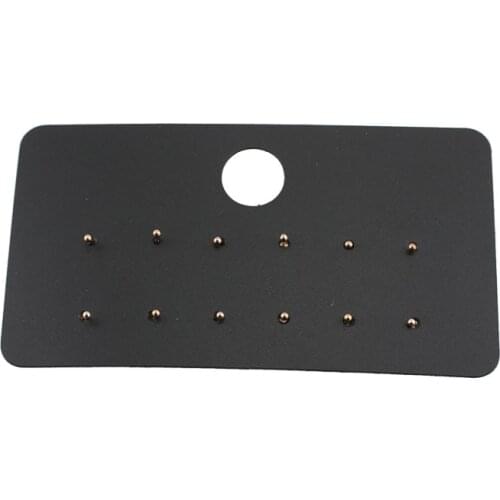 6 Pairs/Set Tiny Ball Earrings Set For Women Fashion Simple Gold Silver Color Small Round Stud Earrings Jewelry Brincos Hot Sale