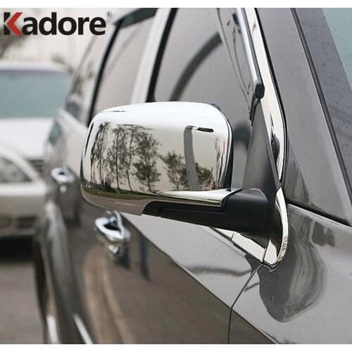 Rearview Mirror Cover Trim For Dodge Journey JC Jcuv For Fiat Freemont 2012-2015 Chrome Car Styling Rear View Mirrors Sticker