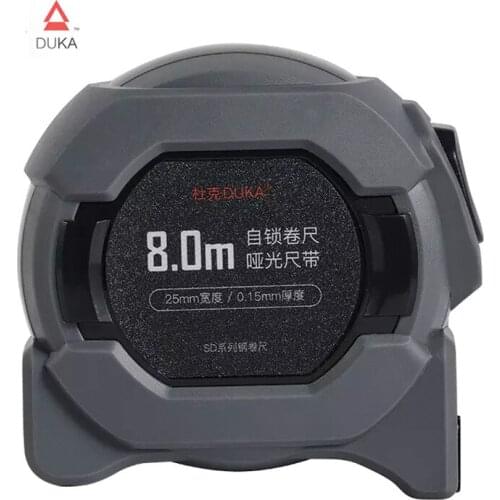 Newest DUKA Portable Steel Tape Measure 8m Steel Tape Measure Resistance To Fall Distance Measuring Tape Hooks Measuring Tool